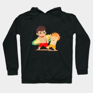 Surfer boys Hoodie